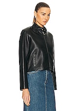 NOUR HAMMOUR Sonny Jacket in Black, view 3, click to view large image.