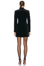 NICHOLAS Kebria Tuxedo Blazer Dress in Black, view 3, click to view large image.