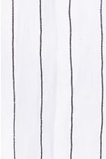 NICHOLAS Selene Seamed Cami Midi Dress in Milk & Black, view 4, click to view large image.