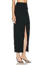 NICHOLAS Ayada Skirt in Black, view 2, click to view large image.