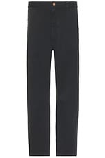 NILI LOTAN Carpenter Pant in Carbon, view 1, click to view large image.