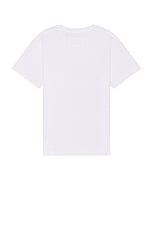 NILI LOTAN Brandon Tee in White, view 2, click to view large image.