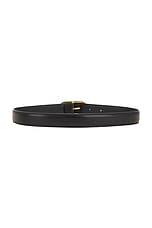 NILI LOTAN Reine Belt in Black, view 2, click to view large image.