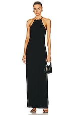 NILI LOTAN Lucette Dress in BLACK, view 1, click to view large image.