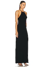 NILI LOTAN Lucette Dress in BLACK, view 2, click to view large image.