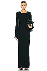 NILI LOTAN Ezequiel Dress in Black, view 1, click to view large image.