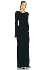 NILI LOTAN Ezequiel Dress in Black, view 2, click to view large image.