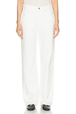 NILI LOTAN Mitchell Wide Leg in Cream, view 1, click to view large image.