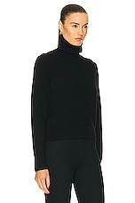 NILI LOTAN Hollyn Sweater in Black, view 2, click to view large image.