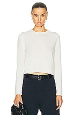 NILI LOTAN Venus Sweater in Ivory, view 1, click to view large image.
