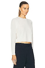 NILI LOTAN Venus Sweater in Ivory, view 2, click to view large image.