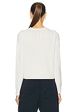 NILI LOTAN Venus Sweater in Ivory, view 3, click to view large image.