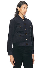 NILI LOTAN Lizeth Jacket in Midnight, view 2, click to view large image.