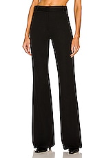NILI LOTAN Arielle Pant in Black, view 1, click to view large image.