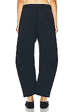 NILI LOTAN Shon Pant in Midnight, view 3, click to view large image.
