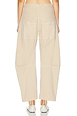 NILI LOTAN Shon Pant in Sandstone, view 3, click to view large image.