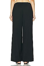 NILI LOTAN Adriel Relax Pant in Black, view 3, click to view large image.