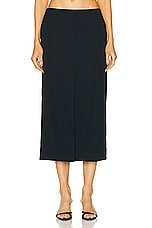 NILI LOTAN Mariha Skirt in Black, view 1, click to view large image.