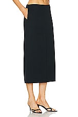 NILI LOTAN Mariha Skirt in Black, view 2, click to view large image.