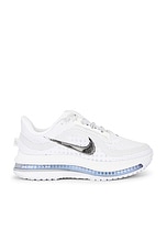 Nike Pegasus Premium Sneaker in White, Metallic Silver