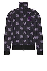 トップス Needles x Kae Tanaka Track Jacket Needles x Kae Tanaka Track Jacket - Black - Poly Jacquard