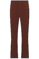 Needles Piping Cowboy Pant in Brown, view 1, click to view large image.