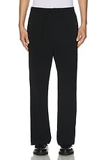 Needles Piping Cowboy Pant Double Cloth In Black in Black, view 4, click to view large image.