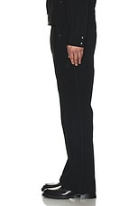 Needles Piping Cowboy Pant Double Cloth In Black in Black, view 5, click to view large image.