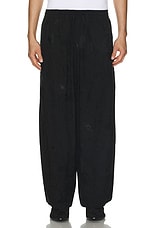 Needles H.D.P. Pant Papillon In Black in Black, view 4, click to view large image.