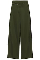 Needles H.D. Track Pant Poly Smooth in Olive, view 2, click to view large image.