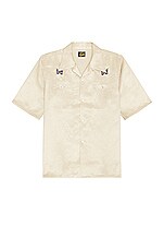 Needles Short Sleeve One Up Shirt in Beige | FWRD