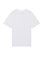 Needles Crew Neck Tee in White, view 2, click to view large image.