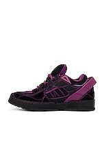 Needles X DC Spectre Sneaker in Black & Purple, view 5, click to view large image.
