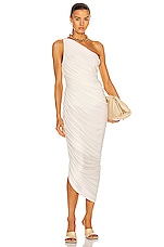 Norma Kamali Diana Gown in Ivory, view 1, click to view large image.