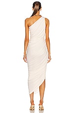 Norma Kamali Diana Gown in Ivory, view 4, click to view large image.