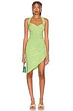 Norma Kamali CAYLA ミニドレス - Gemini Green | FWRD
