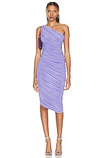 Norma Kamali Diana Dress To Knee in Lilac, view 1, click to view large image.
