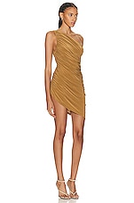 Norma Kamali Pickleball Diana Dress in Woods, view 2, click to view large image.