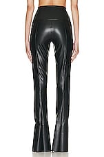 Norma Kamali Spat Legging in Black, view 3, click to view large image.