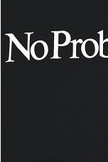 No Problemo Sweatshirt in Black, view 3, click to view large image.