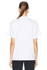 No Problemo Short Sleeve Tee in White, view 3, click to view large image.
