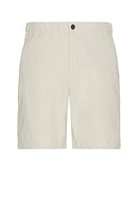 Norse Projects Ezra Relaxed Solotex Twill Shorts in Stone, view 1, click to view large image.