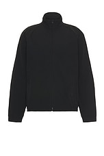 Norse Projects Korso Travel Light Harrington Jacket in Black, view 1, click to view large image.