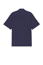 Norse Projects Carsten Cotton Tencel Shirt in Calcite Blue, view 2, click to view large image.