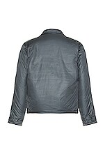 NSF Coaches Jacket in Steel, view 2, click to view large image.