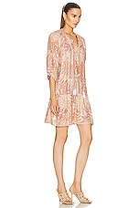 Natalie Martin Stevie Dress in Jungle Print Clay, view 2, click to view large image.