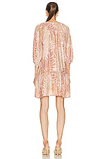 Natalie Martin Stevie Dress in Jungle Print Clay, view 3, click to view large image.