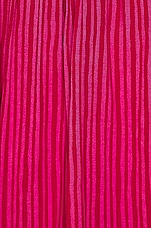 Natalie Martin Remy Top in Painted Stripe Fuchsia, view 5, click to view large image.