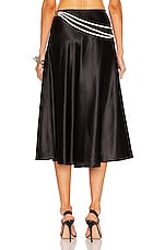 Nue Studio Laetitia Skirt in Black, view 4, click to view large image.