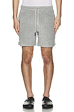 OAS Terry Shorts in Grey, view 4, click to view large image.